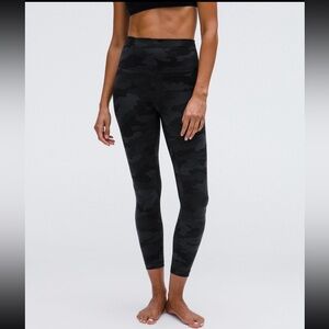 Lululemon Athletica Align Dark Camo Leggings
